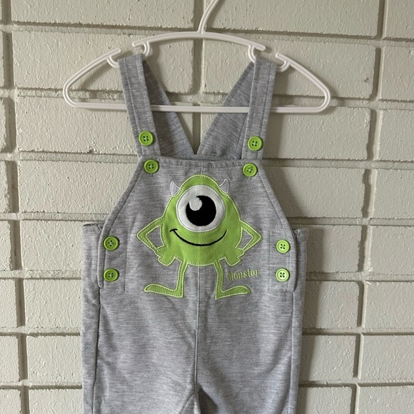 Disney Grey and green shortall overall - Picture 3 of 6
